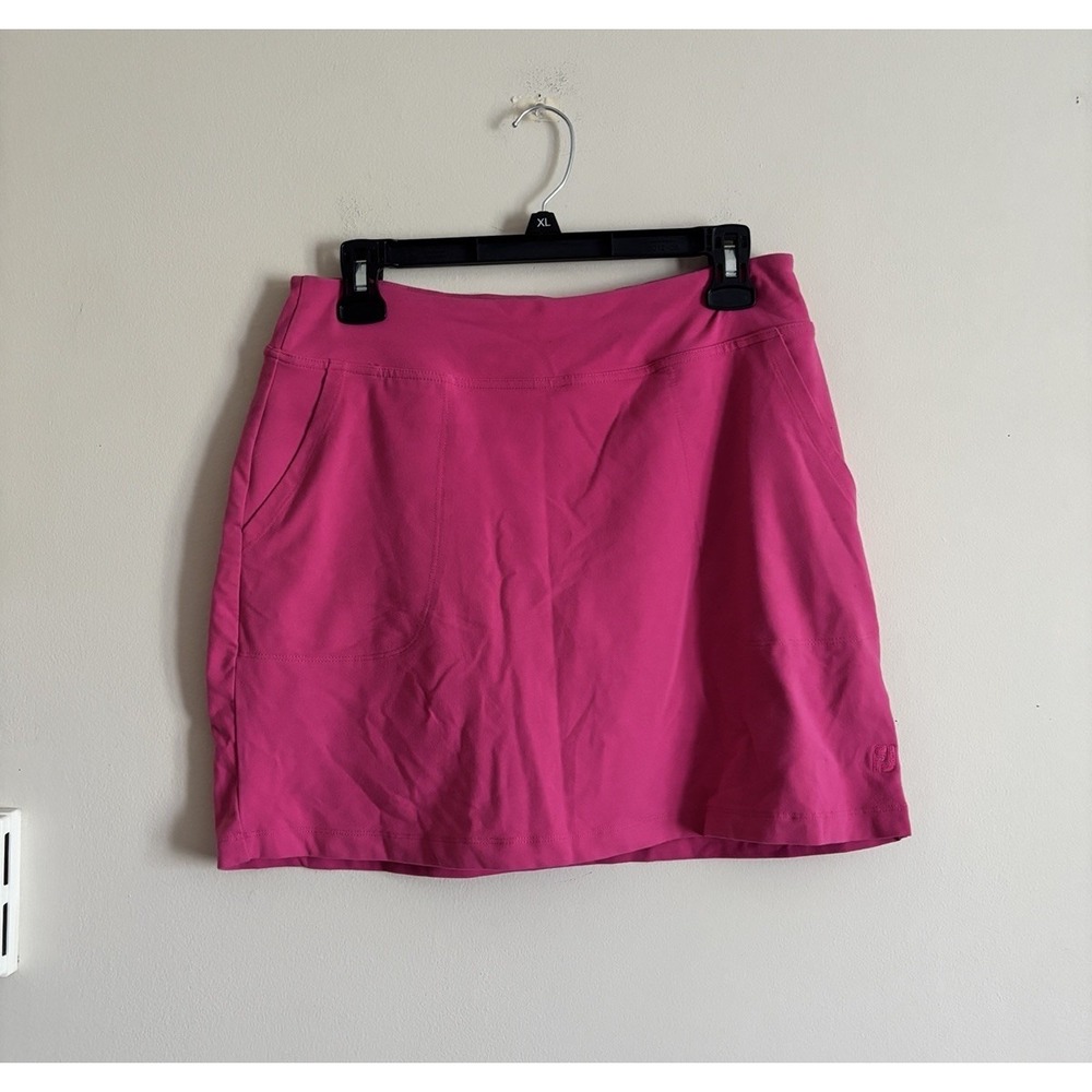 FootJoy Golf Skort Bright Hot Pink Preppy Athleisure Small Stretch Pockets